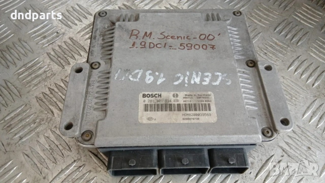 Компютър Renault Megane Scenic 1.9 DCi 2000 0281001934 8200039569