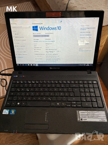 Лаптоп Packard Bell Easy Note PEW91, снимка 4 - Лаптопи за дома - 54326245