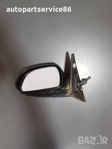 Странично огледало за предна лява врата черно за Hyundai Elantra бензинов (2002) 012151, снимка 3 - Части - 54427830