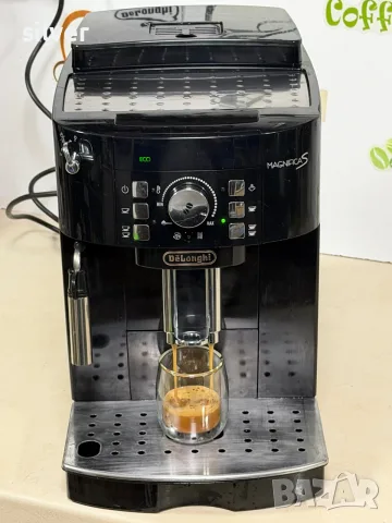 Кафемашина кафе автомат delonghi magnifica S с гаранция, снимка 4 - Кафемашини - 55325214