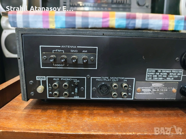 Superscope R-1232 (Marantz) Стерео Ресивър, снимка 15 - Ресийвъри, усилватели, смесителни пултове - 55286397
