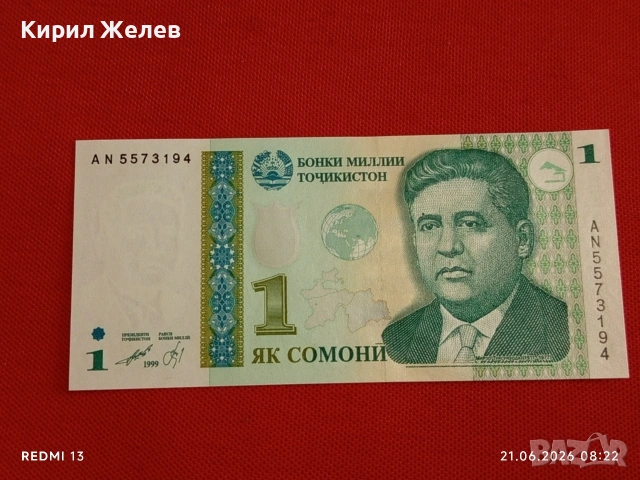 Лот банкноти 6 броя ТАДЖИКИСТАН,ПЕРУ, ЗАМБИЯ непрегъвани нови за КОЛЕКЦИЯ 27411, снимка 6 - Нумизматика и бонистика - 54984819