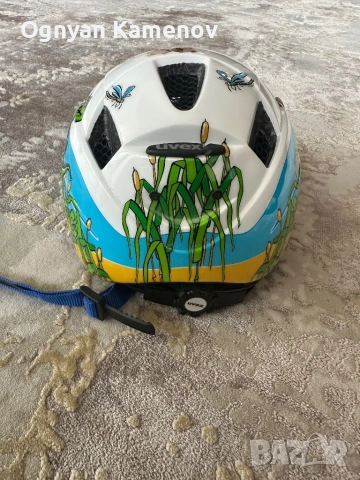 Оригинална детска каска UVEX Kid2, снимка 2 - Аксесоари за велосипеди - 54053932