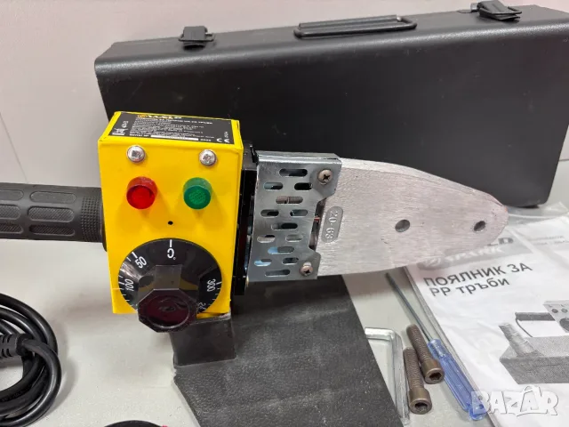 Поялник за РР тръби 600W WELDSPARK 3 глави + Ножица за рязане на PVC тръби, снимка 2 - Поялници и запояване - 55510321
