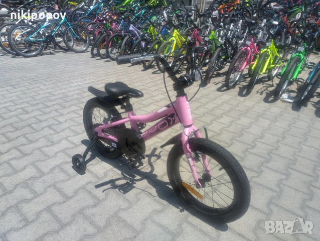 X Детски алуминиев велосипед 16" SPECIAL розов, снимка 4 - Велосипеди - 54395367