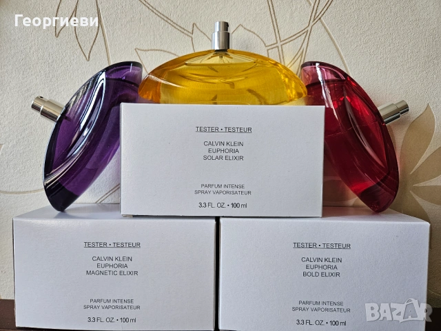 CK Euphoria Magnetic Elixir 100 мл. 65евро, снимка 2 - Дамски парфюми - 54329115