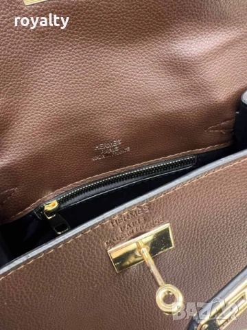 Hermes Нова Стилна Дамска Чанта Ерме Различни Цветове , снимка 12 - Чанти - 54613481