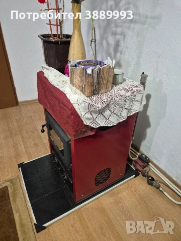 Печка с водна риза Екватор 1А – Пълен комплект с помпа, снимка 3 - Отоплителни печки - 54392016