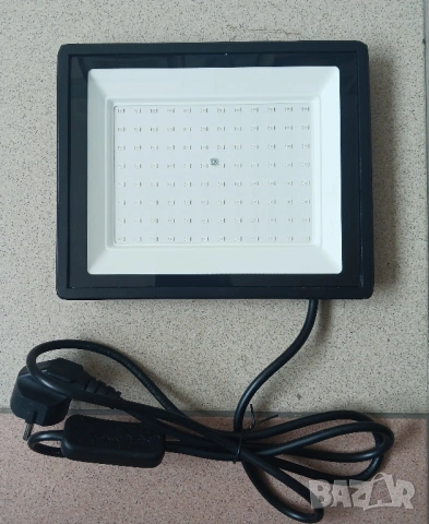 Прожектор UV LED 100W водоустойчив с 1,8 m кабел , снимка 7 - Лед осветление - 54149729