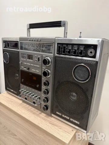 🔊Ретро масивен радиокасетофон Boombox Universum Senator 8800 - (SANYO) - Профилактиран🔊, снимка 2 - Радиокасетофони, транзистори - 55675068