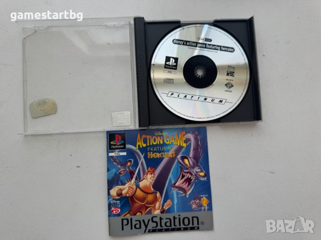 Disney's Action Game: Featuring Hercules за PS1, снимка 2 - Игри за PlayStation - 54662321