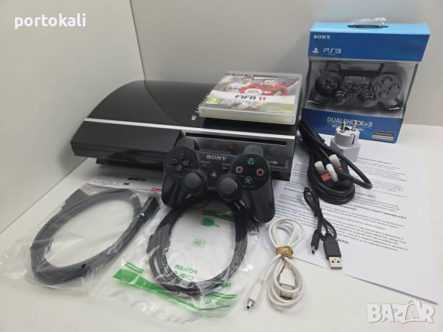 ХАКНАТ! PS3 Playstation 3 Плейстейшън 3 320GB пълен комплект, снимка 2 - PlayStation конзоли - 55280275