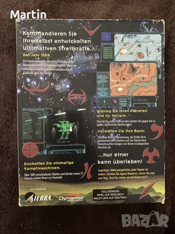 Cyberstorm 2: Corp Wars - Retro PC Gaming Win95/98, снимка 2 - Игри за PC - 55501672