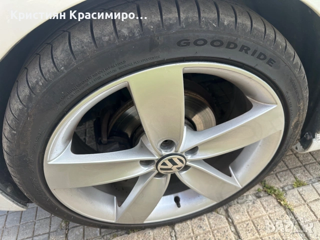 Джанти с гуми 5/100/17 57.1, снимка 6 - Гуми и джанти - 55051986