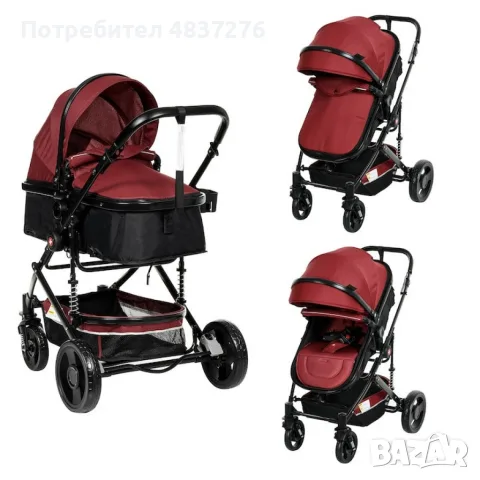 Детска количка 2 в 1, снимка 10 - Детски колички - 55502254