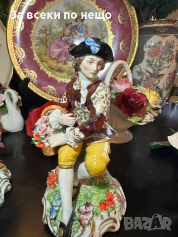 Внимание уникална красота, рядко красива немска продукция Код P2204, снимка 2 - Декорация за дома - 54198501