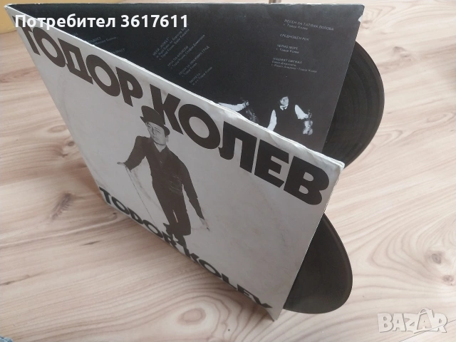 Два броя грамофонни плочи Тодор Колев -двоен албум, снимка 3 - Грамофонни плочи - 54893222