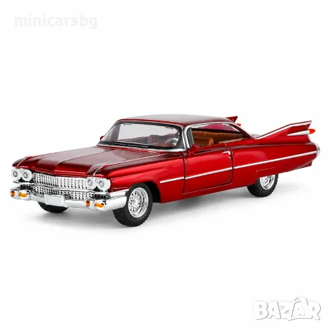 Метални колички: Cadillac Eldorado 1959, снимка 4 - Колекции - 54248689