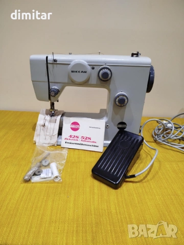 Метална шевна машина RICCAR, снимка 11 - Шевни машини - 54363573