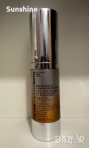 Peter Thomas Roth Potent-C Power Eye Cream, снимка 2 - Козметика за лице - 54480682