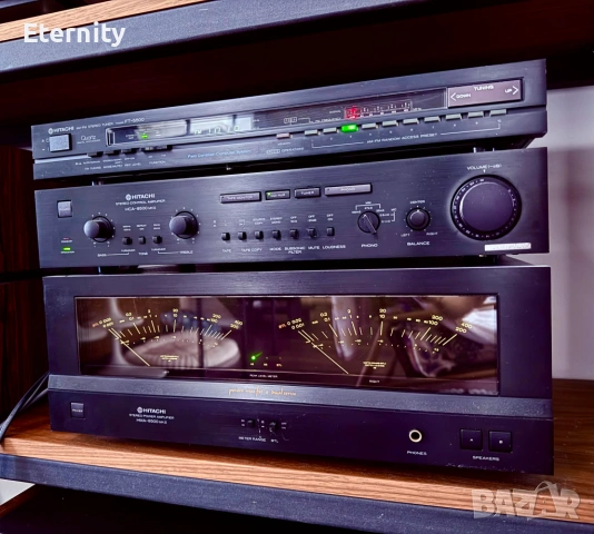 Hitachi HMA-8500 + Hitachi HCA-8500 / Крайно стъпало + Предусилвател, снимка 2 - Ресийвъри, усилватели, смесителни пултове - 54384148