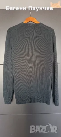 Tommy Jeans мъжки сив пуловер размер M, снимка 2 - Пуловери - 55426239