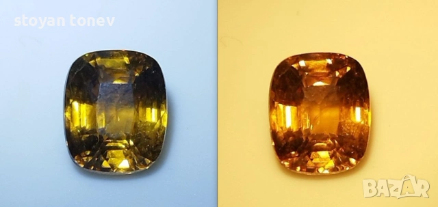 Отличен премиум александрит 1.52 карата от Шри Ланка! Сертификат!, снимка 11 - Други - 54185661