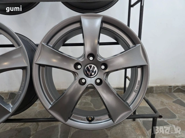 4бр 17ски джанти за VW, 5х112мм. A170915 , снимка 2 - Гуми и джанти - 55273528