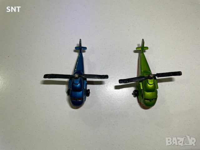  Matchbox  хеликоптери мащаб 1/64 Matchbox N75 SEASPRITE, 1976Made in Bulgaria, снимка 4 - Колекции - 55070084
