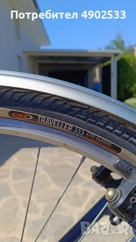 Продавам градски велосипед Drag Marathon, автомат Altus Shimano 6 скорости, предни телескопи, снимка 5 - Велосипеди - 55472043