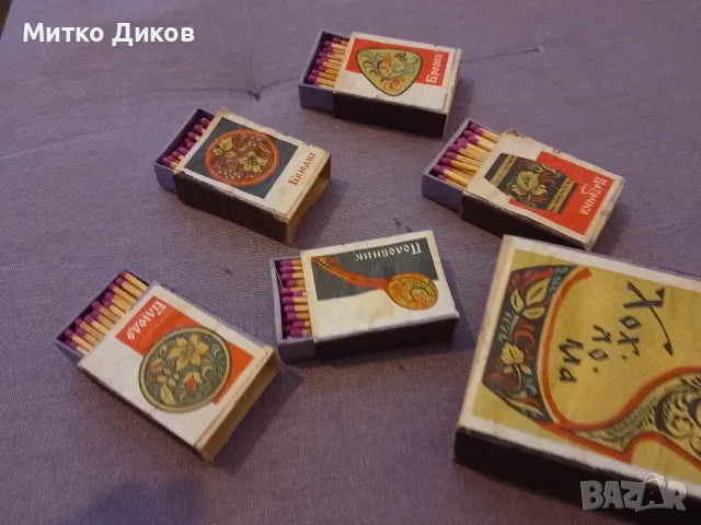 Винтидж кибрити СССР 1 голям и 5 малки колекционерски, снимка 6 - Колекции - 55614505