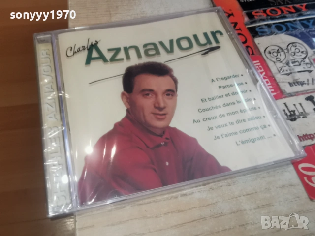 CHARLES AZNAVOUR NEW CD 0604261714H2E6R, снимка 9 - CD дискове - 54112013