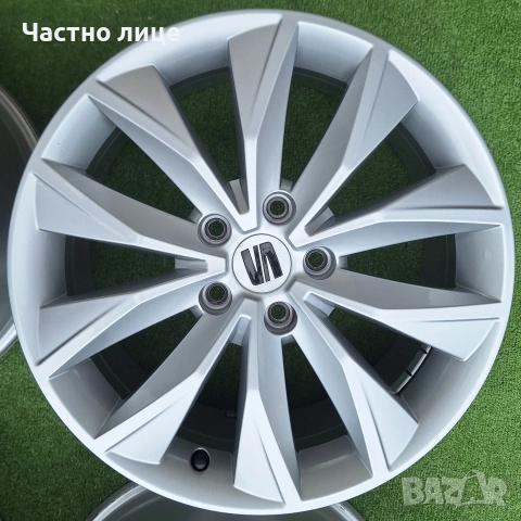 Продавам 4бр оригинални 17-ки джанти за Сеат Атека, Леон,Ексео, снимка 4 - Гуми и джанти - 54968942
