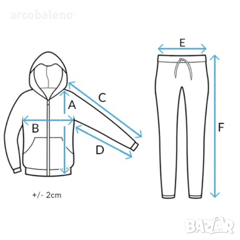 Дамски комплект от две части ROTVE, 2цвята , снимка 8 - Комплекти - 47407092