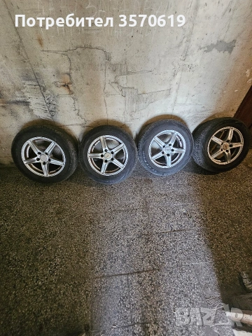 продавам джанти ал.за Тойота Аурис 15" 5×114.3. 60.1 с гуми. , снимка 6 - Гуми и джанти - 54658910