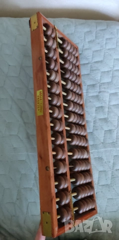 Ретро дървено китайско сметало абакус 1960, снимка 5 - Антикварни и старинни предмети - 55033217