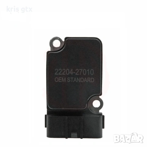 Mass Air Flow Sensor MAF 22204-27010 дебитомер Toyota, снимка 2 - Части - 54768940