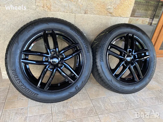 16" 5x112 Dezent TR Black Polished - Vw Skoda Seat Audi, снимка 4 - Гуми и джанти - 55323798