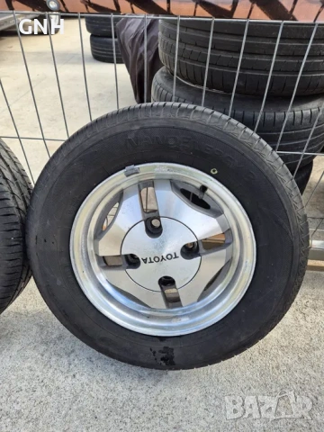 Джанти Toyota 13 цола , 4х114.3 , 5j , et27 , 175/70/13 Corolla Ae86, снимка 2 - Гуми и джанти - 54449608