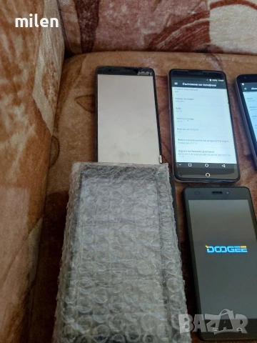 Лот от стари смартфони и таблет (Doogee, UMI, Redmi, Lenovo) – за части или ползване, снимка 5 - Резервни части за телефони - 54714150