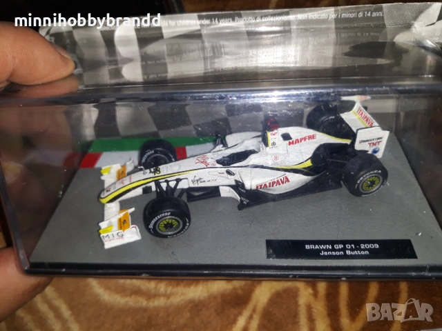 Formula 1 1.43  Ferrari Mercedes Alphatauri Jaguar Brawn Arrows Ligier , снимка 3 - Колекции - 54005597