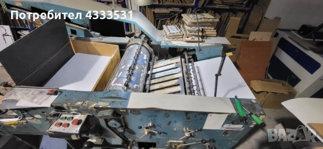 Автоматична щанцмашина модел: ОМ2, 50х70, снимка 3 - Други машини и части - 54025417