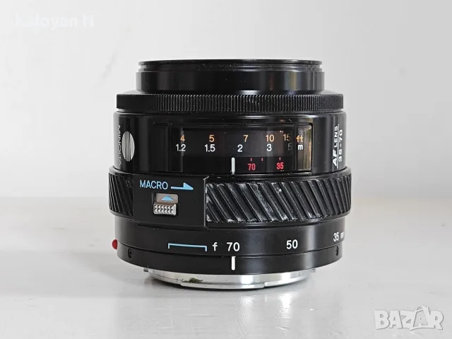 Обектив Minolta AF 35-70mm f/4 „The Little Beercan" за Minolta A/Sony A байонет, снимка 5 - Обективи и филтри - 55540763