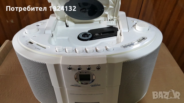 AEG CD-USB касетофон, снимка 4 - Радиокасетофони, транзистори - 54006185