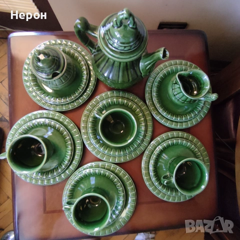 Керамичен сервиз за чай, снимка 4 - Сервизи - 55151218