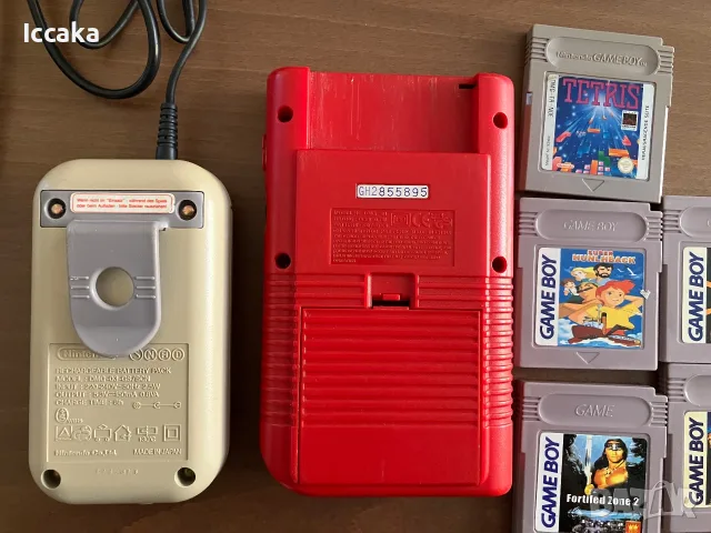 Gameboy DMG Red - Bundle, снимка 2 - Nintendo конзоли - 55357957