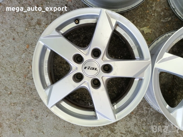 4 бр. джанти за VW Audi 5 x 112 mm 15 цола, снимка 4 - Гуми и джанти - 54613406
