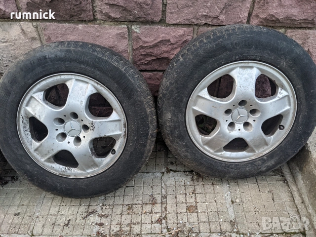 Джанти с гуми Mercedes ML W163, снимка 2 - Гуми и джанти - 54415882