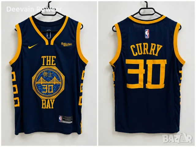 Оригинален Nike NBA Golden State Warriors Stephen Curry #30 - Размер L (44)