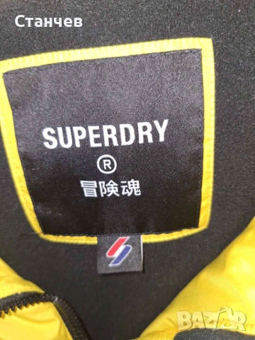 Оригинален мъжки елек Superdry Sports Puffer Gilet – Размер XL, снимка 2 - Якета - 54932611